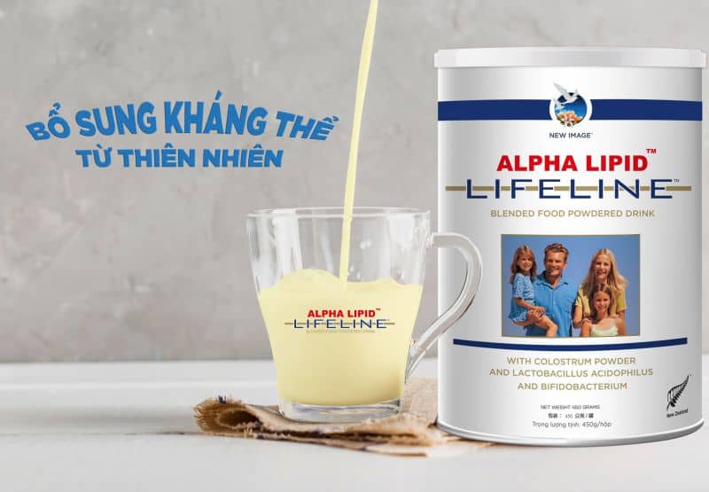 Sữa non Alpha lipid bổ sung nhiều khoáng chất quan trọng cho xương