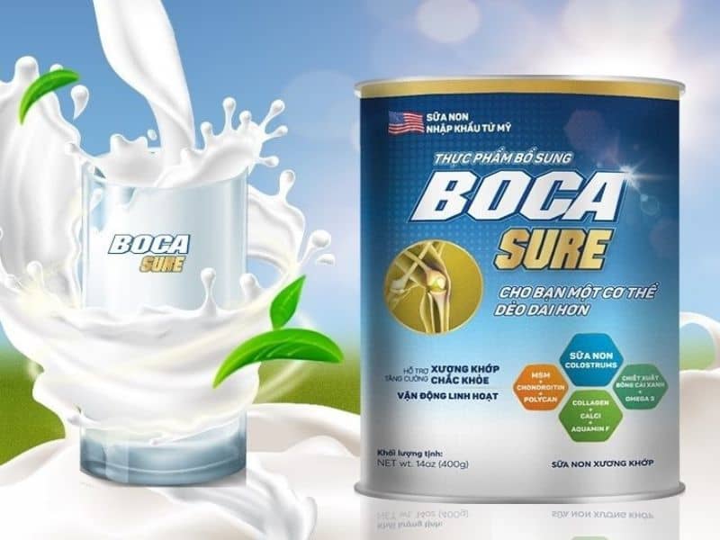Top 5 tác dụng của sữa non Boca Sure với người bệnh