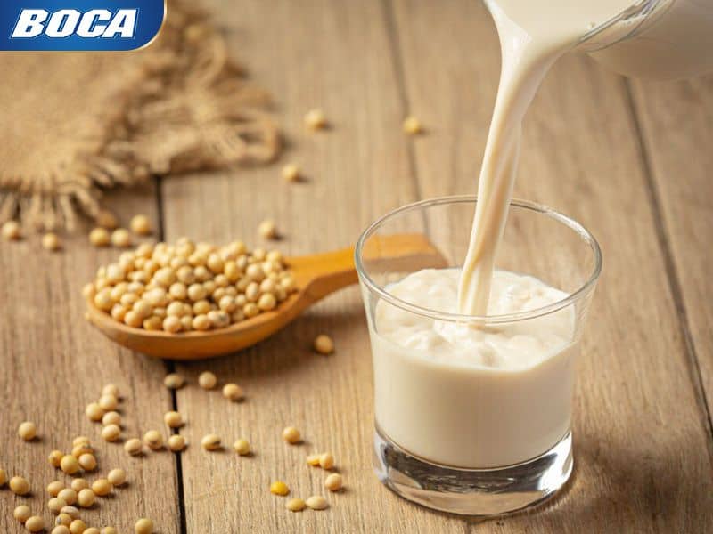 Sữa đậu nành chứa nhiều dưỡng chất tốt cho cấu trúc xương