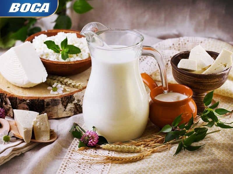 Lựa chọn sữa trong chế độ ăn cho người loãng xương